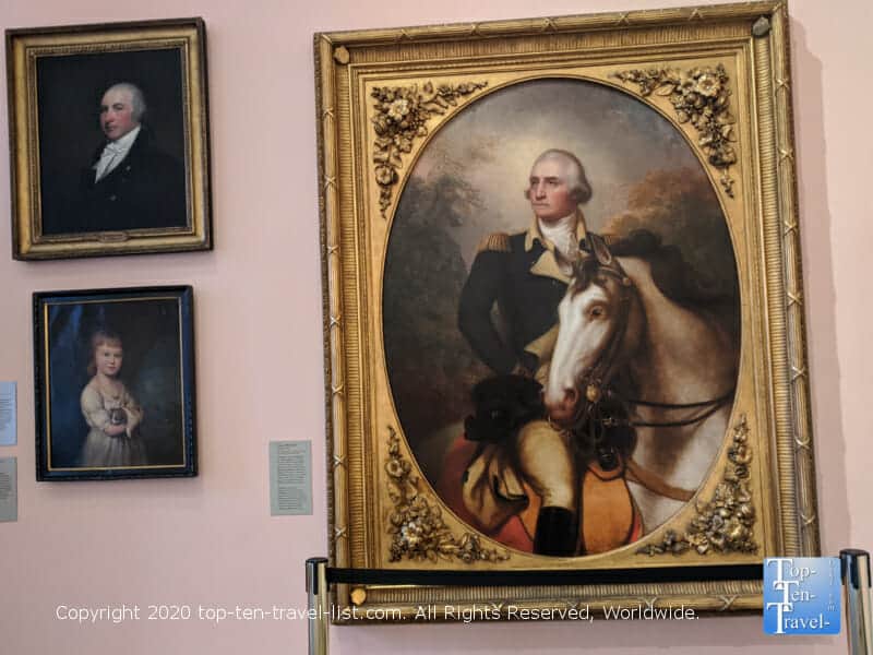 Presidential portraits in Old City Philly