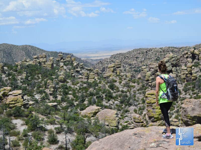 Incredible scenery at Chiricahua National Monument in Southern Arizona