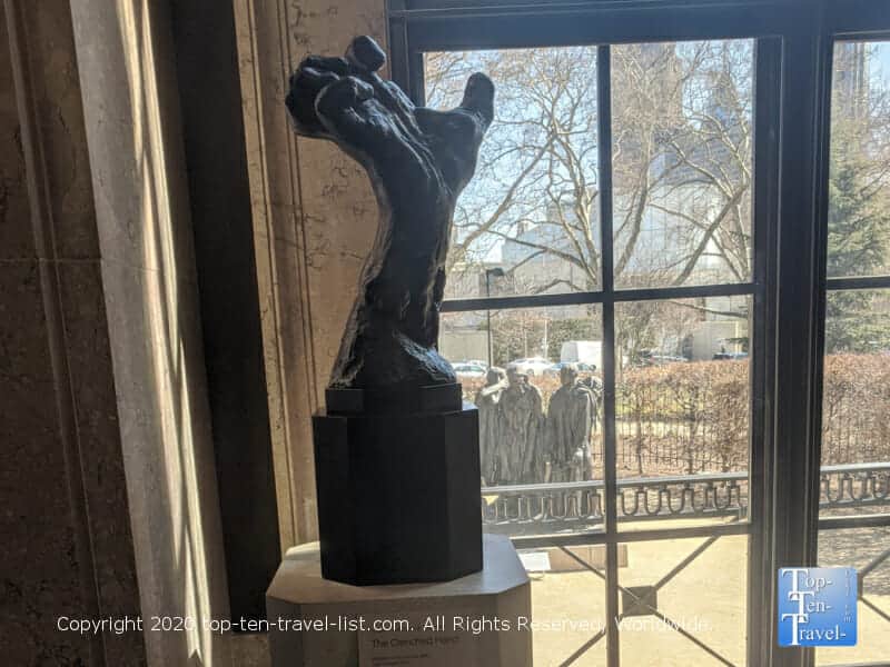 The Clenched Hand at The Rodin Museum in Philadelphia 