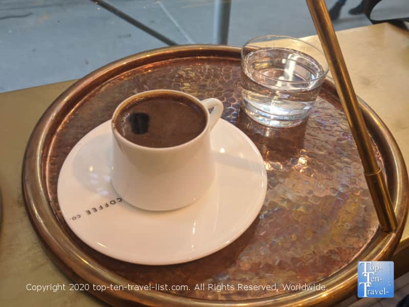 Turkish coffee in New York