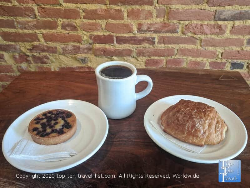 Third wave coffee at Peddler Coffee in Philadelphia