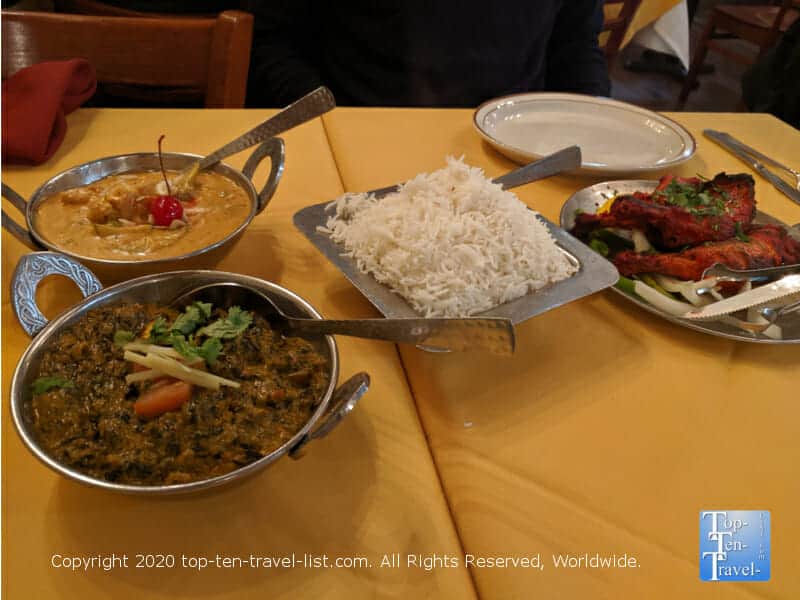 Delicious Indian food at Ekta in Bryn Mawr, Pennsylvania