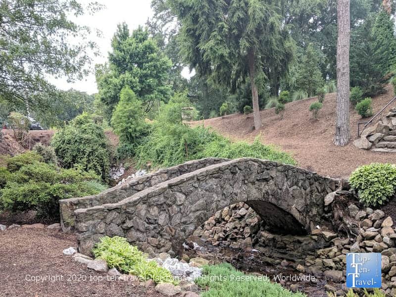 Greenville's quaint Rock Quarry Garden 