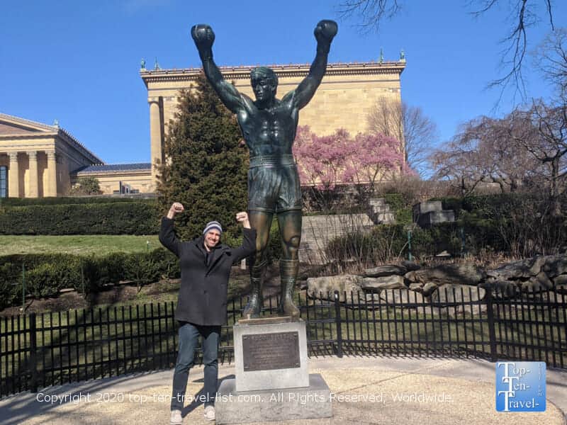 Rocky Statue in Philly