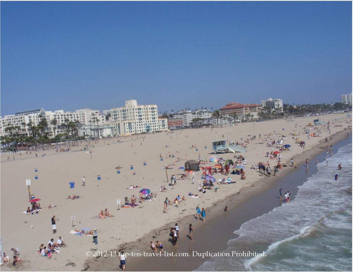 Summer at Santa Monica Beach 