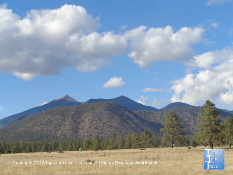 Serene mountain views at Buffalo Park in Flagstaff, AZ