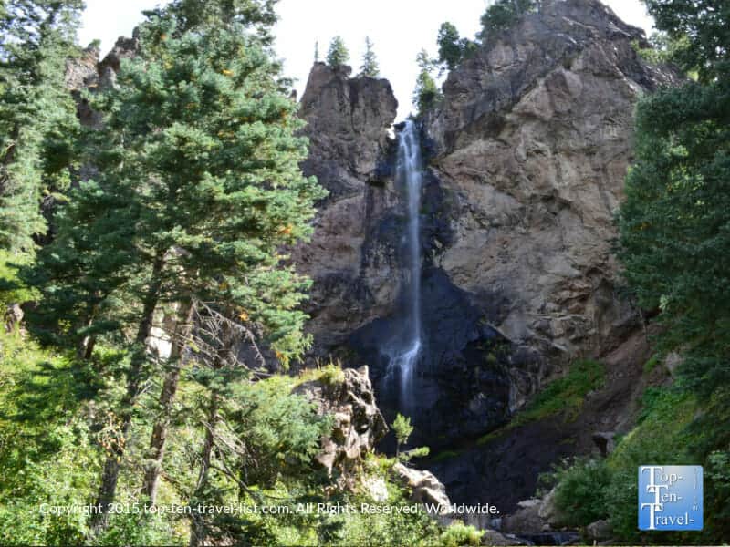 Treasure Falls waterfall in Pagosa Springs, Colorado