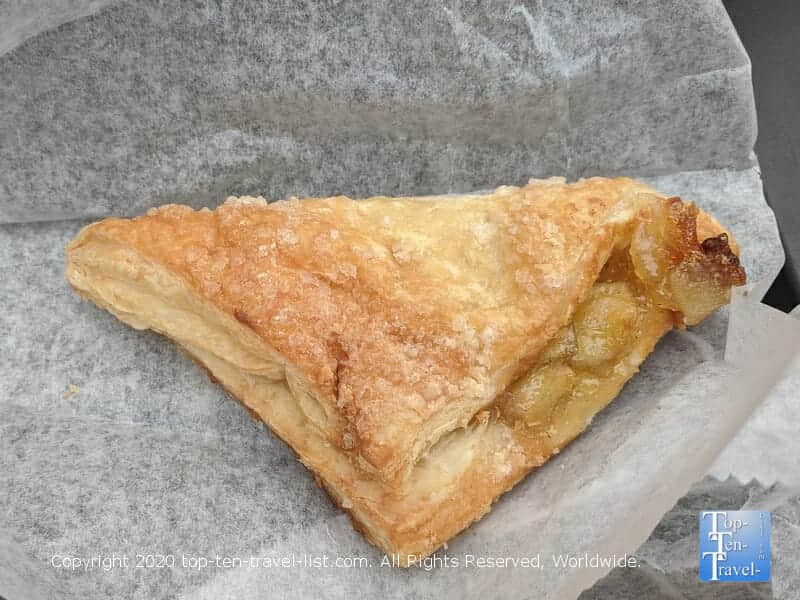 Apple turnover at Anthony's Coffee & Chocolate House in South Philly