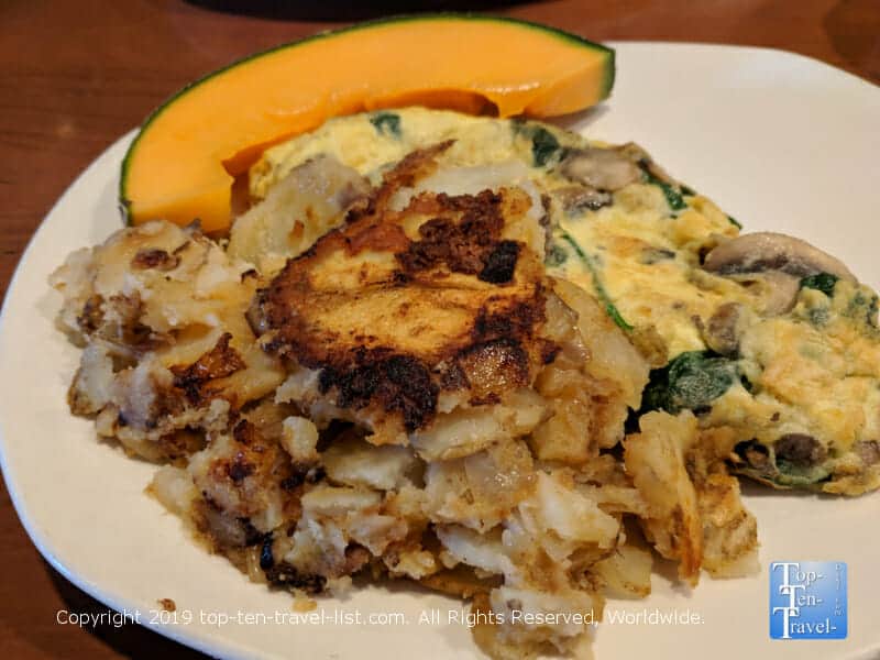 Omelet at Stax Omega in Greenville, South Carolina