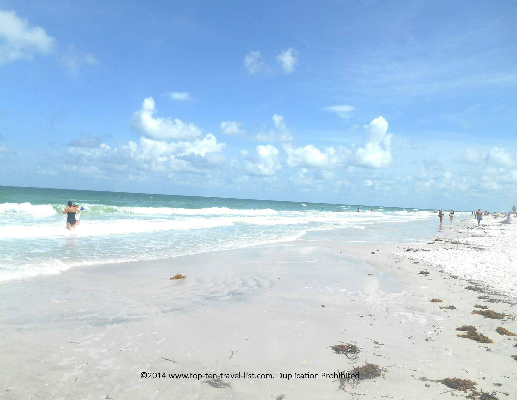 Swimming at Indian Rocks Beach
