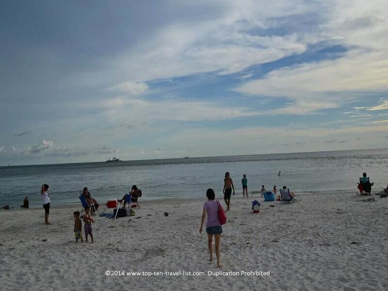 Madeira Beach in the Tampa Bay area