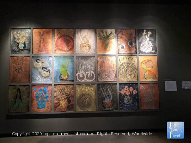 Incredible artwork by Dale Chihuly at the Morean Art Center in St. Petersburg, Florida