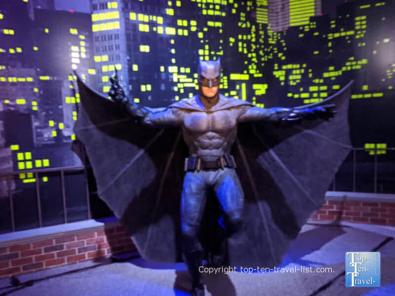 Batman wax figure at Madame Tussauds in Orlando, Florida 