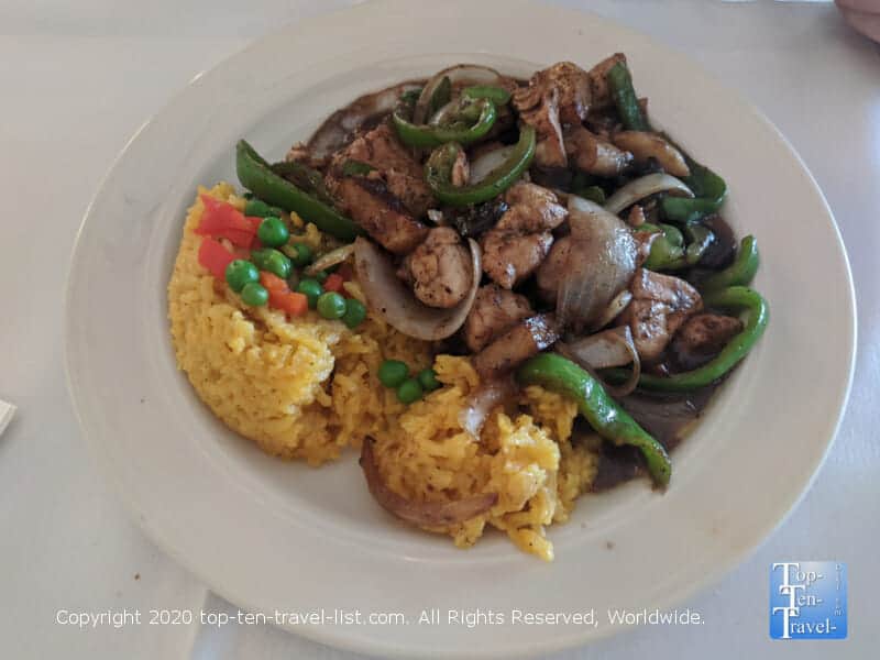 Chicken Salteado at Columbia Restaurant Sand Key
