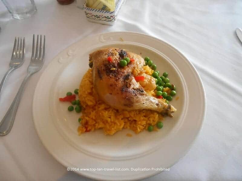Chicken and Yellow Rice at Columbia