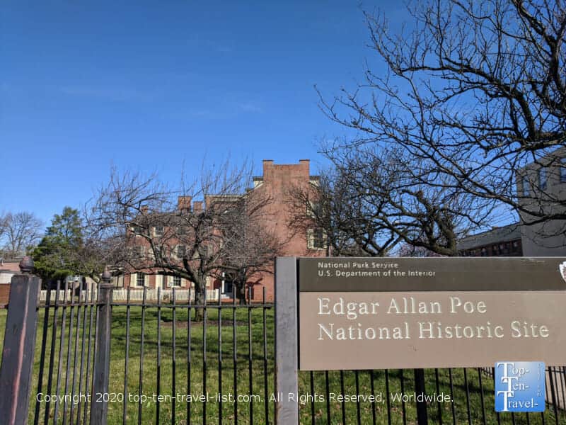 Edgar Allan Poe National Historic Site in Philadelphia
