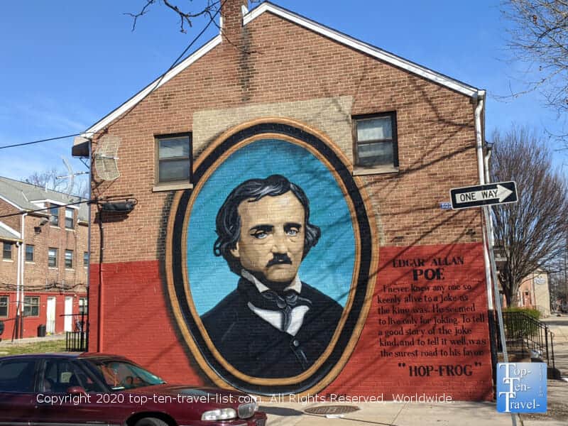 Edgar Allan Poe house in Philadelphia