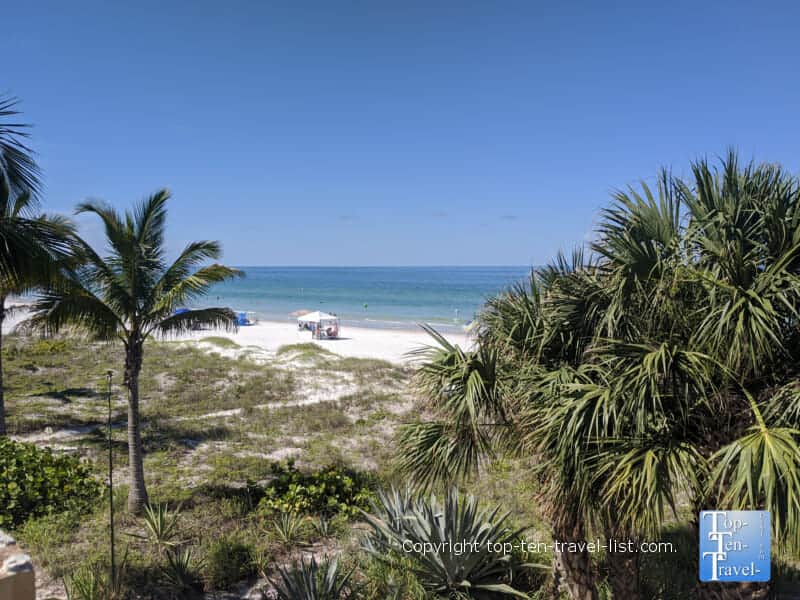 Beautiful Indian Rocks Beach on Tampa's Gulf shore
