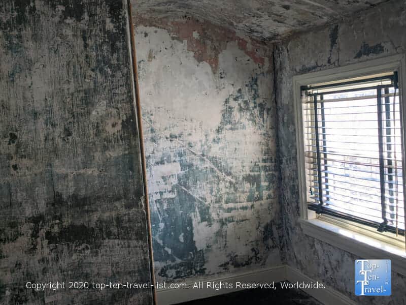 Room in the Edgar Allan Poe house in Philadelphia