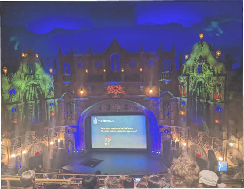 The gorgeous Tampa Theater