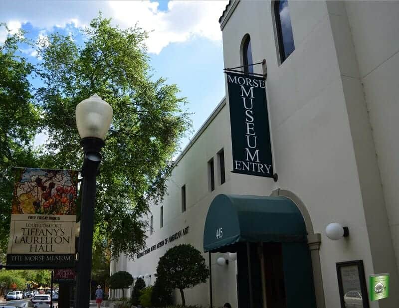 Morse Museum of Tiffany art in Winter Park, Florida