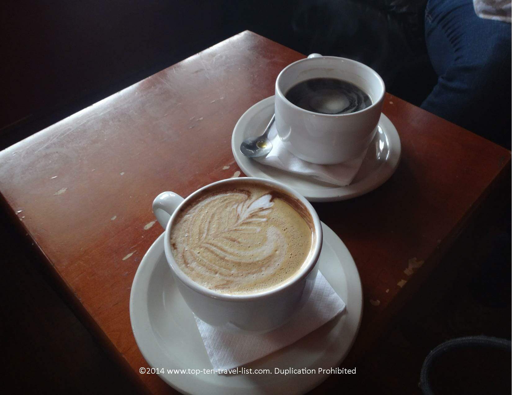 Excellent mocha and Americano at Chill St. Pete Beach 