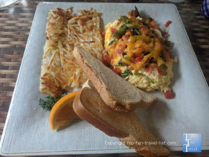 Breakfast at Sweet Sage Cafe in North Redington Beach, Florida 