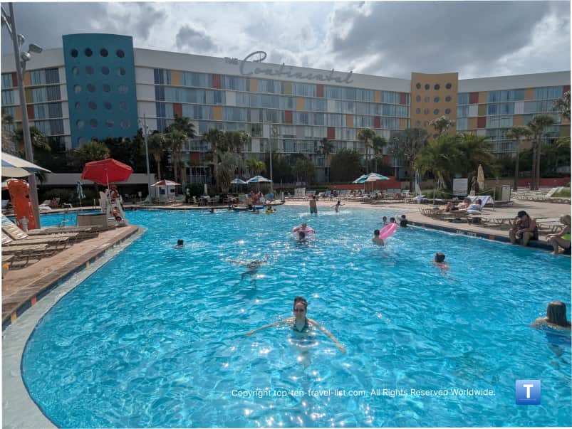 Fantastic pool at Universal's Cabana Bay