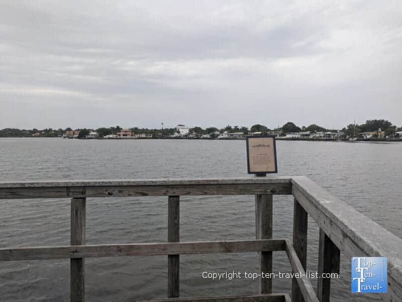 Tranquil views at Indian Rocks Nature preserve on Florida's Gulf Coast 