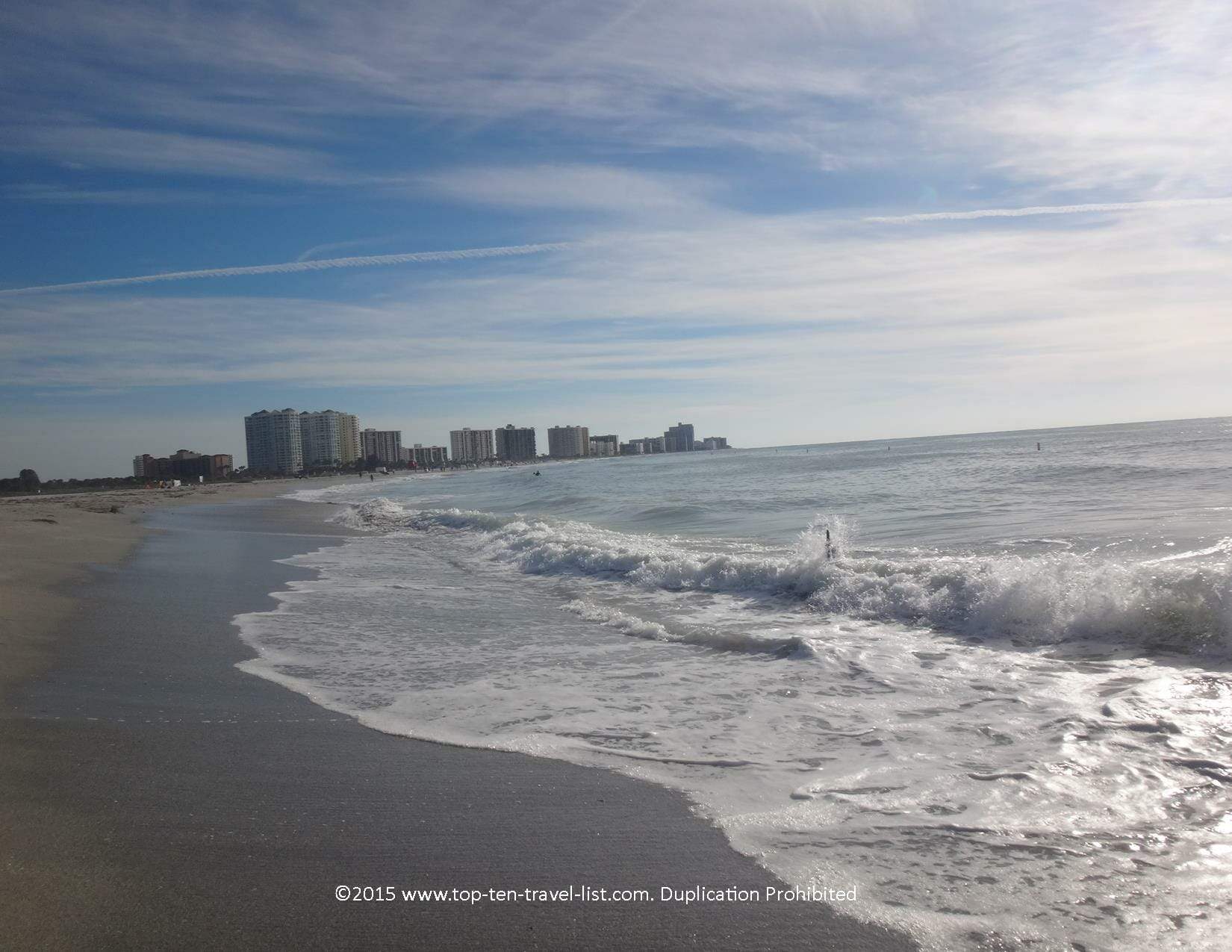 Pretty views at Sand Key Park in Clearwater, Florida 