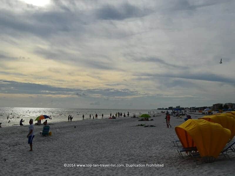 Cabana rentals at Madeira Beach on Florida's Gulf Coast