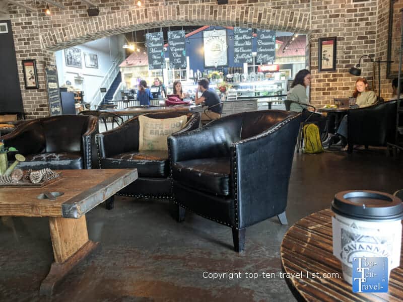 Cozy ambiance at Savannah Coffee Roasters 