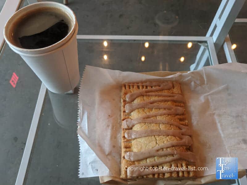 Gluten-free pumpkin spice poptart at Buttermilk Provisions in Wesley Chapel, Florida 