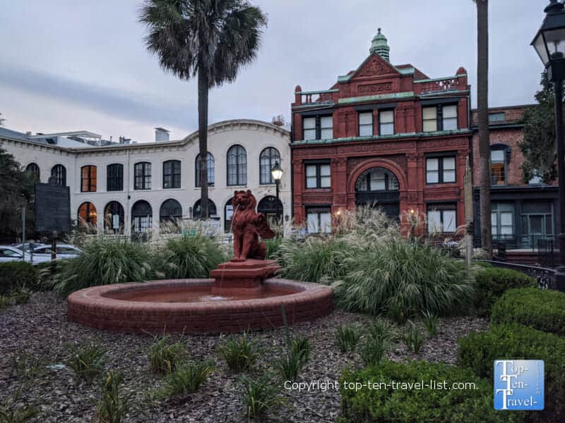 The Old Cotton Exchange building in Savannah, Georgia