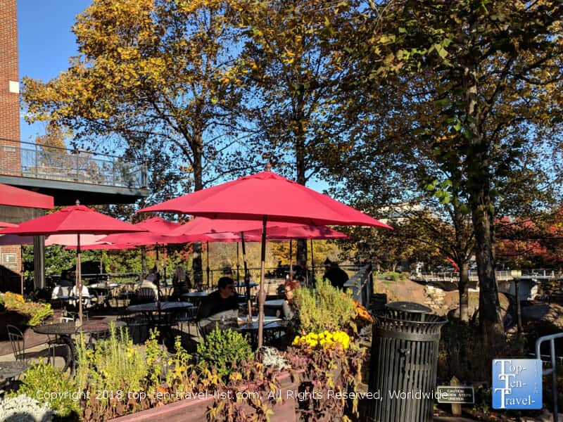 Passerelle French Bistro in downtown Greenville, South Carolina 