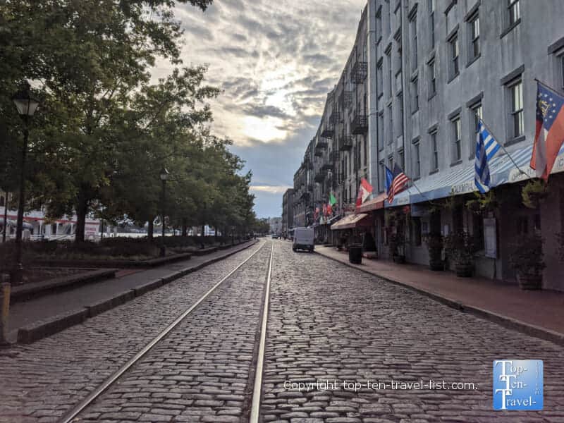 Savannah riverfront