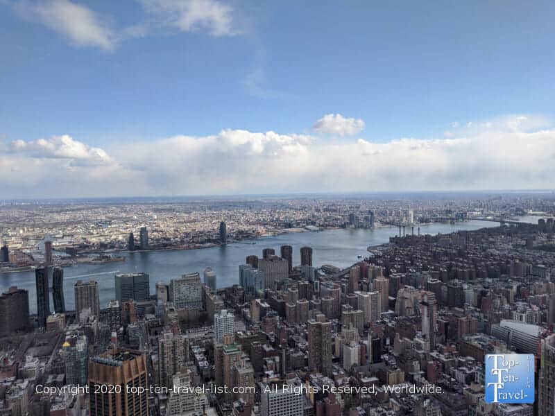 Incredible views from the Empire State Building 86th floor in NYC