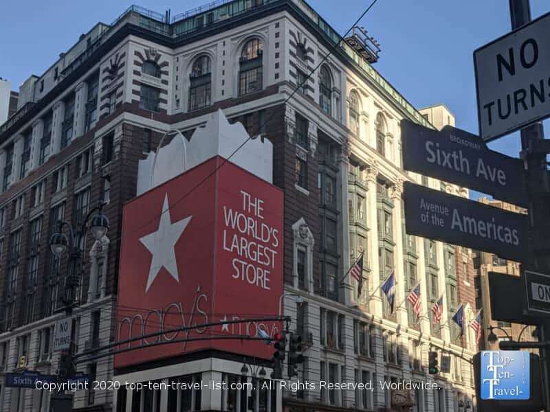Macy's on Herald Square in NYC