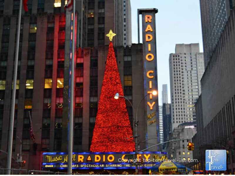 Radio City Music Hall in NYC