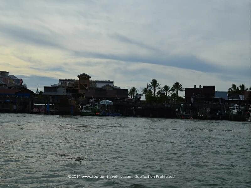 St John's Pass boardwalk in Madeira Beach, Florida 