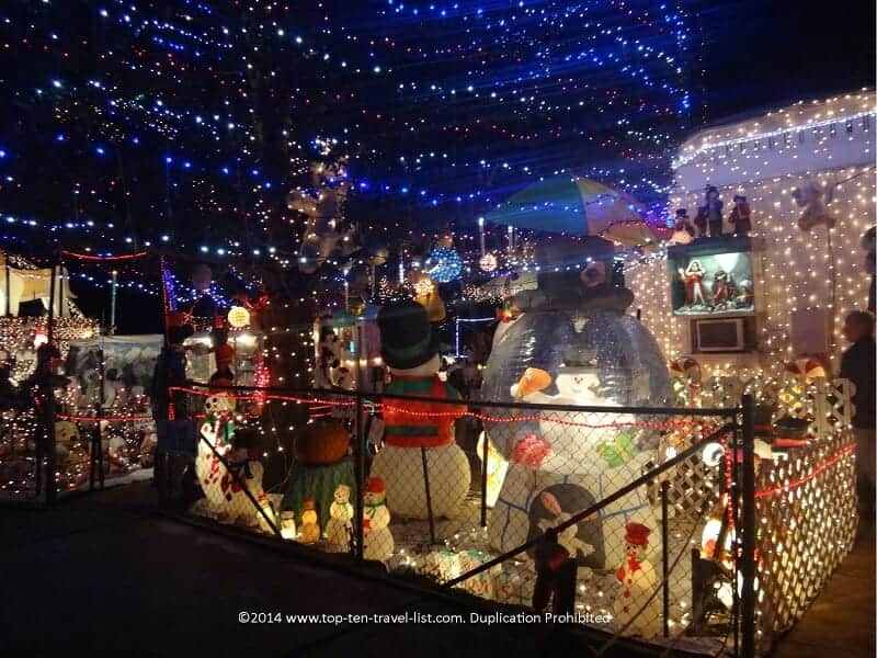 Oakdale Christmas House in St. Petersburg, Florida 