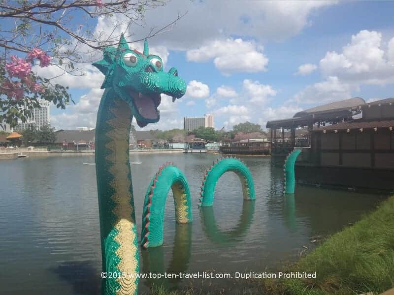 Dinosaur Lego at Disney Springs