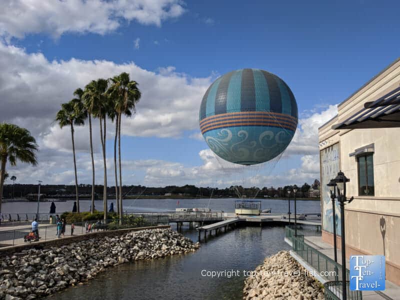 Disney Springs hot air balloon ride