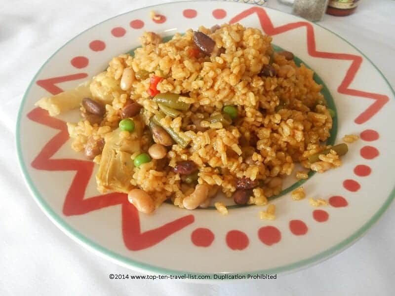 Paella at Columbia Restaurant