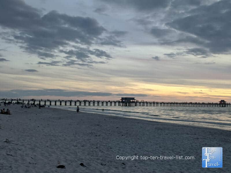 The historic pier in Naples, Florida 