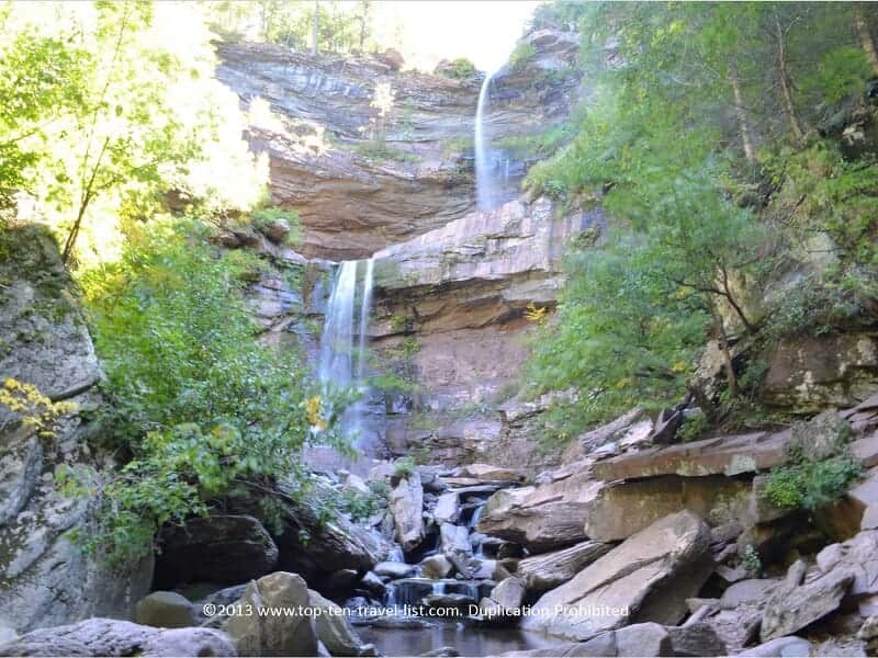 Kaaterskill Falls in Upstate New York's Catskill Mountains  