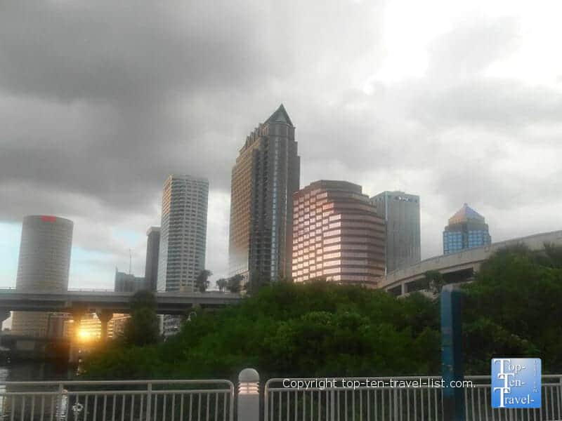 Stormy day in Tampa, Florida