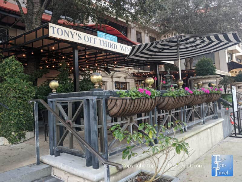 Tony's Off Third in Naples, Florida 