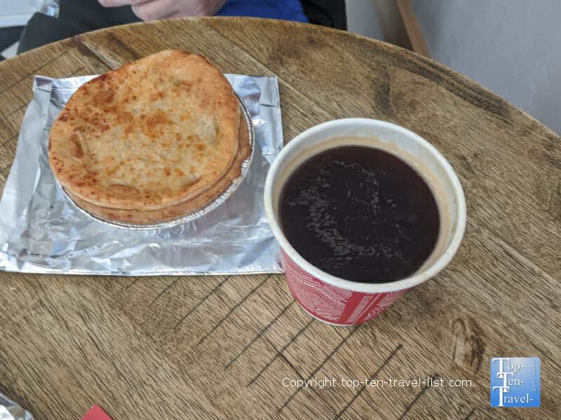 Aussie pt pie at Kookaburra in St. Augustine