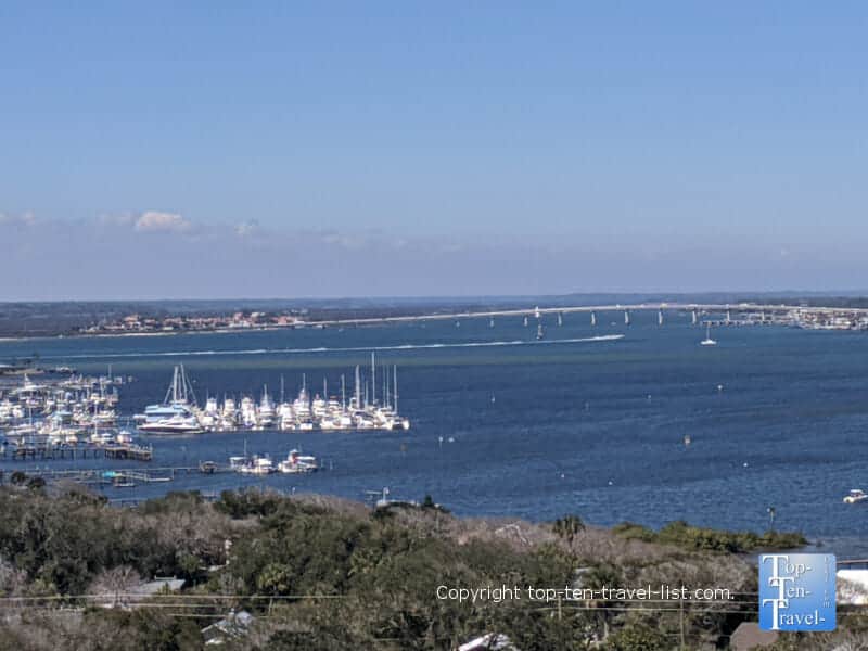 Beautiful views via the St. Augustine lighthouse
